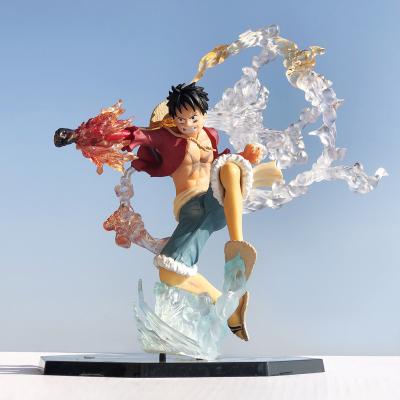 China Cartoon Toy Wholesale Pvc 18Cm Decorate Collectible One Piece Luffy Action Number for sale