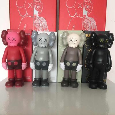 China Cartoon Toy Custom Pvc Art Companion 8 Inch 20Cm Table Top Kaw Bearbrick Toys Action Number for sale