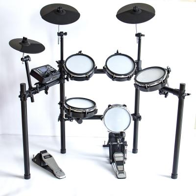 China Cheap 7-in-1 Drum System Good Drums Set Modern Popular Portable Musical Instrument Electric Acoustic Drum for sale