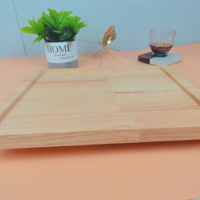 China Sustainable Restaurant Table Use Rectangular Wooden Serving Tray Fruit Cheese Wooden Kitchen Wooden Dish for sale