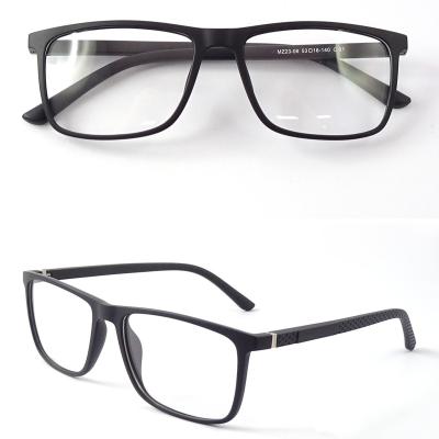 China For Retro Reading Glasses Vintage Glass Frame Spectacle Eyewear Black Square Optical Glasses For Degree for sale