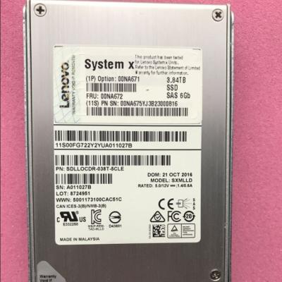 China Hdd 00NA671 00NA672 00NA765 for internal 3.84TB SAS solid state drive for sale