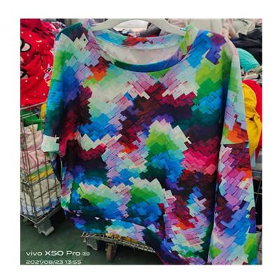 China International second-hand clothing new hot sale loose Hoodie women's baseball clothes second-hand clothes Europe for sale