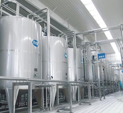 China CE UHT Milk Processing Line High Temperature Sterilization With Pouch / Bottle for sale