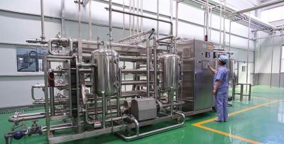 Cina 2 - Linea sterilizzazione di trattamento del latte UHT di capacità di 5 T/ora di temperatura elevata in vendita