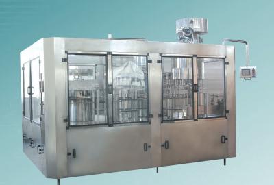 China Soda Water / Carbonated Beverage Filling Line 6000 BPH -8000BPH For 500 ML PET Bottle for sale