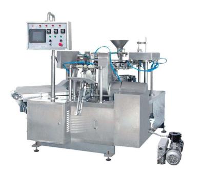 China Automatic Juice Filling And Sealing Machine 1800 PCs/ Hour - 3600PCs/ Hour Capacity for sale