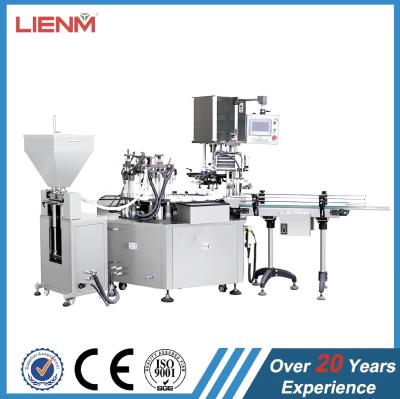 China Automatic / Manual Cosmetic Filling Machine For Cosmetic Creams / Lotions for sale