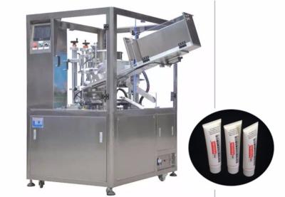 China 25-250 ml Cosmetic Filling Machine / Automatic Tube Filling And Sealing Machine for sale