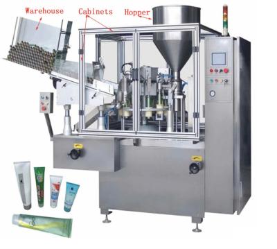 China Stainless Steel Cosmetic Filling Machine / Automatic Lotion Filling Machine for sale