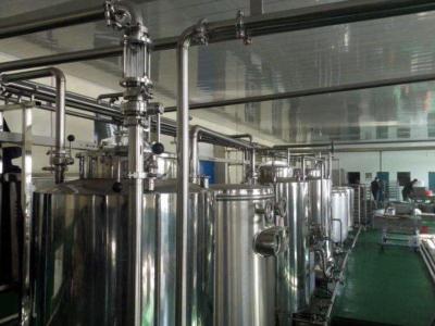 China Bottled Orange Juice Processing Line / Processing Machine Concentrated Automatic 1T-10T/H for sale