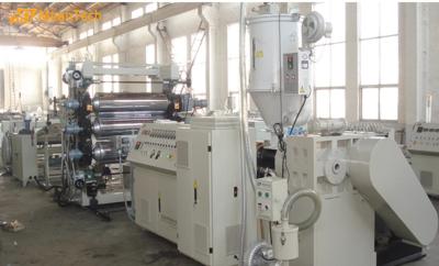 China High Capacity PE / PVC Extruder Machine , Multifunctional PET Sheet Extrusion Machine for sale