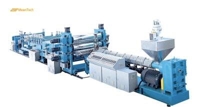 China Automatic Plastic PE Extruder Machine , PP Sheet Extrusion Machine For PP / PS / PE for sale