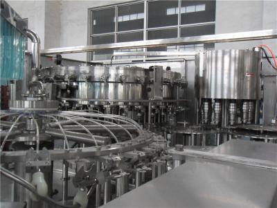 China 25000BPH -3000BPH High Capacity Soft Drink Bottling Line 3 In 1 Washing Filling Capping Machine For Beverage for sale