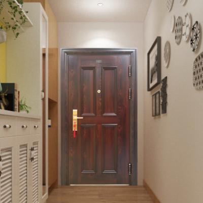 China Modern Interior Metal Doors Fire Proof Steel Doors With Real UL Hardware for sale