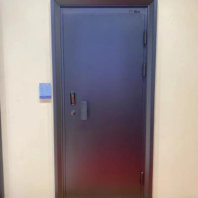 China High quality cheap custom made hotel residence steel security fire protection security doors steel door. for sale