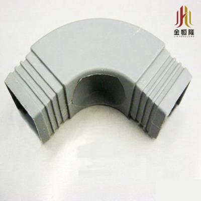 China Modern Plastic Corner Knock Down Bed Frame Parts for sale