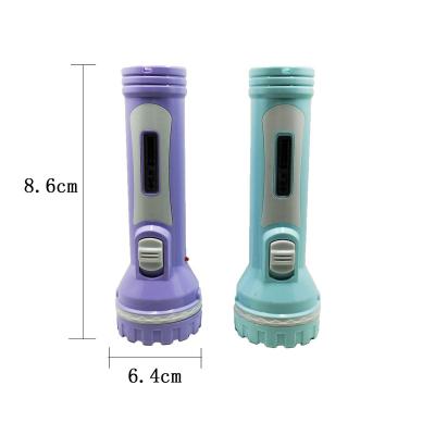 China Rechargeable LED Flashlight Plastic Portable Lead Acid Torch LED Torch Flashlight Household Rechargeable Torch for sale