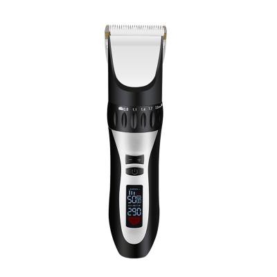 China Usable Charing Professiaonal Super Quiet Cordless Rechargeable Baby Hair Clipper With Titanium Layer Blade for sale