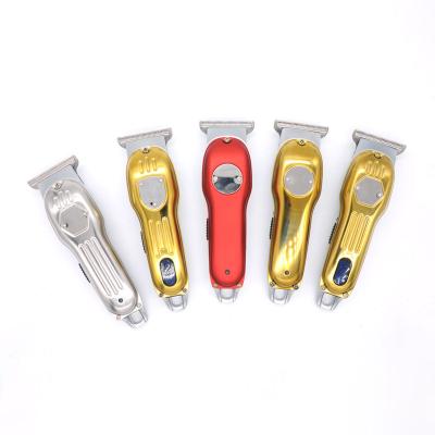 China All Original Popular Cordless Professional Professional Rechargeable Hair Clippers Metal Trimmer Trimmer For Human Hair for sale