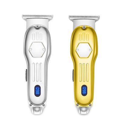 China Usable Charing BES-9516 All Metal Trimmer 0mm Gap Cordless Baldhead Zero Trimmer With LED Battery Status Display for sale