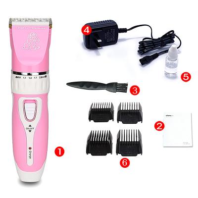 China Professional High Quality Viable Electric Pet Clippers Trimmer For Dogs Clippers Rechargeable Pet Shears for sale