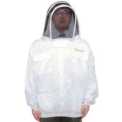 China Bee Farm Fence And Round Veil Bee Jacket Beekeeping Clothing Suit With Veil Good Quality for sale