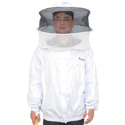 China Bee Farm Fence And Round Veil Bee Jacket Beekeeping Clothes To Suit Bee Clothes for sale