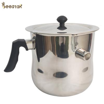 China Bee Farm Stainless Steel Wax Melter Pot for Beekeeping Honey Melting Pot Tools for sale