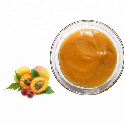 China China Natural Drum Packing Apricot Puree Concentrate in Barrels, 30-32%brix for sale