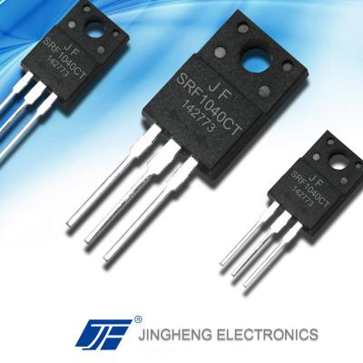 China SRF20100CT 20A 100V Silicon Schottky Barrier Rectifier Diode with ITO-220AB Package for sale