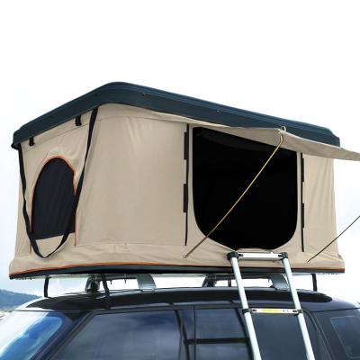 China Outdoor Auto Camping Equipment Fiberglass Self Propelled Hard Shell Camper Tent for sale