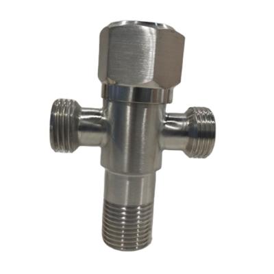 China 2021 Newest Modern Stainless Steel Valve Manufacturer 3 Way Angle Valve for sale