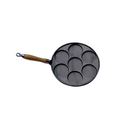 China Sustainable hot sale preseasoned cast iron pancake pan nonstick aluminum kitchenware and cookware set for sale