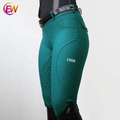 China Hot Selling EW Horse Riding Women Women Styles Full Silicone Grip Seat Riding Jodphurs Gaiters for sale