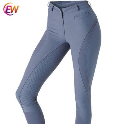 China Equestrian Riding Horse Women Seat Full Silicone Stretch Active Grip Jodhpurs for sale