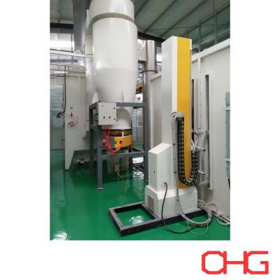 China Customized Powder Coating Line With Fast Color Change System And PVC Spray Booth for sale