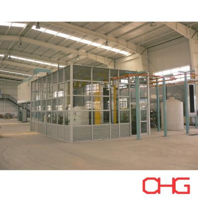 China Automatic Coating Booth for Stainless Steel PVC PP Powder Coating Equipment for sale