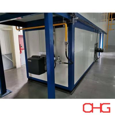 China Precision Powder Coating Line Heat Exchanger Electrostatic Spraying Equipment for sale