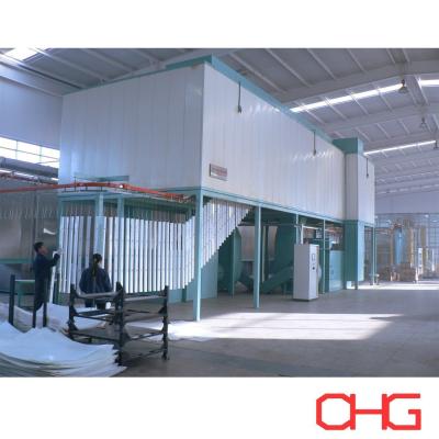 China Customized Bridge Style Drying Oven Powder Curing Polymerization Oven PLC Control Unit for sale