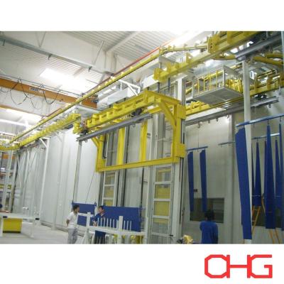 China Dual Track Power And Free Conveyor System Customized For Coating Production Line for sale