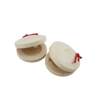 China High Quality Wooden Toys Castanets Music Enlightenment Musical Instrument Models for sale