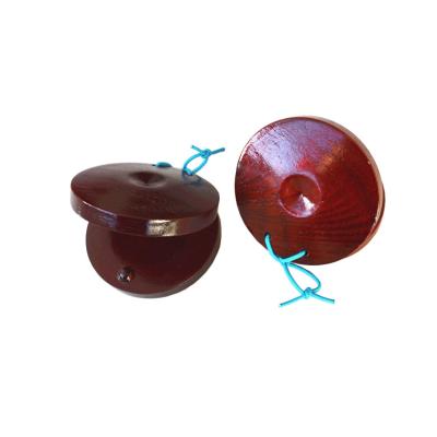 China Wooden Model Musical Instruments Painted Music Toys Wholesale Children's Castanets Animal Jujube Wood for sale