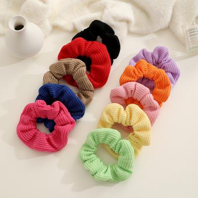 China Hair Decoration New Arrival Colors Elastic Luminous Scrunchies For Hair Scrunchies Neon Bulk Bracelet For Women And Girls for sale