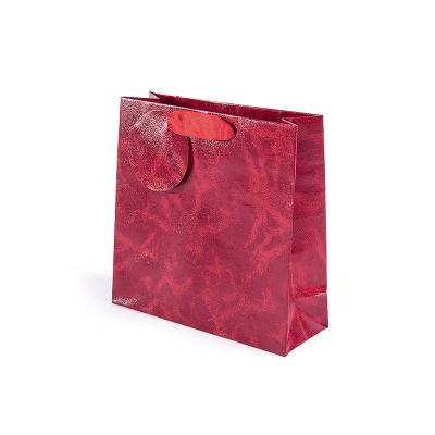 China Small Recyclable Luxury Special Colored Paper Bag Jewelry Paper Gift Bag Artificial Leather Bag for sale