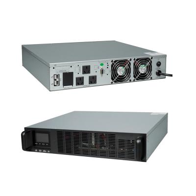 China Customized Price Rack Mounted DSP Digital Control Based High Frequency Zero Transfer Time Rack Mounted Online UPS for sale