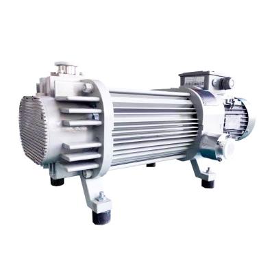 China Food and Beverage Industry 18 Cubic Meter /hr Price Simple Mini Dry Screw Value Vacuum Electric Micro Pump Single Oil Free Vacuum Pump for sale