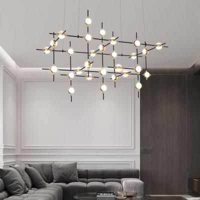 China Wholesale Price PC Cover Nordic Modern Modern Chandelier LED Pendant Light For Home Restaurant for sale