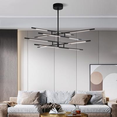 China ZUN Design Hot Selling Modern Contemporary Decorative Hanging Pendant Lamp Led Ceiling Chandelier Lights for sale