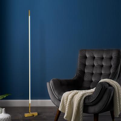 China ZUN Design Hot Sales Nordic Contemporary Fish Corner Moder LED Standing Floor Lamp For Living Room for sale